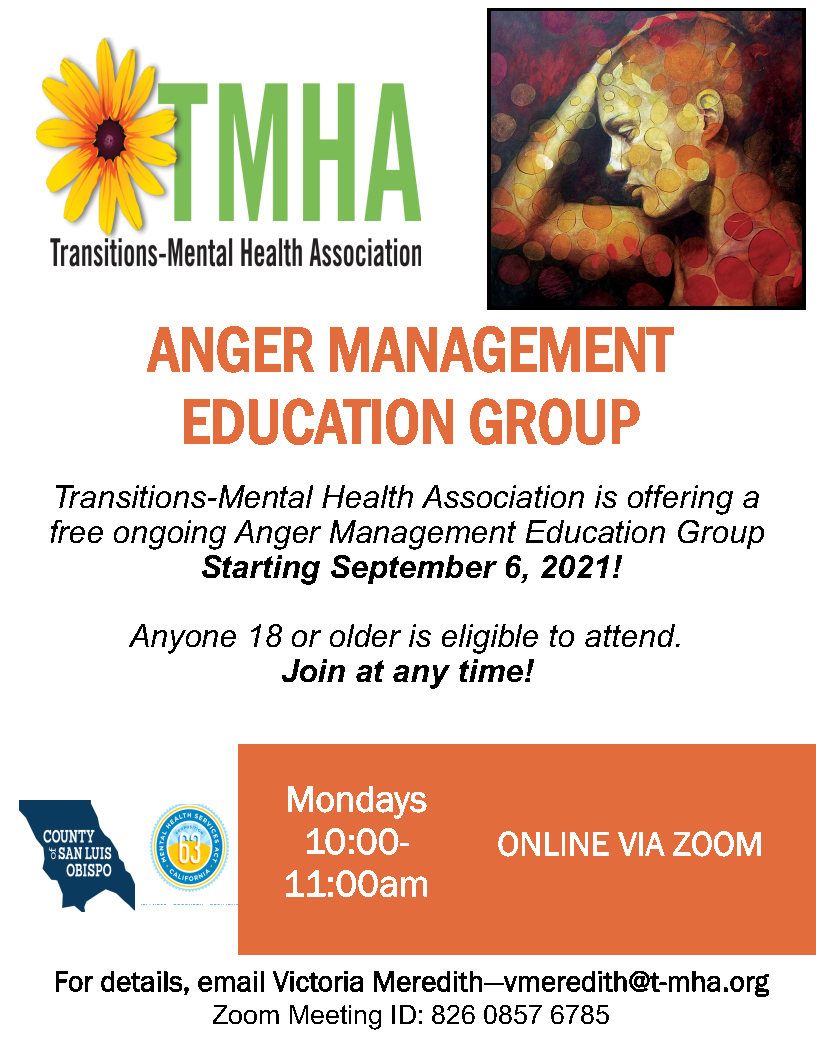 Transitions Mental Health Association TMHA Anger Management